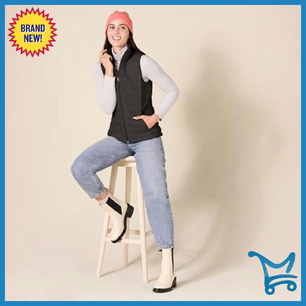 Lightweight Water-Resistant Packable Puffer Vest … - image 6